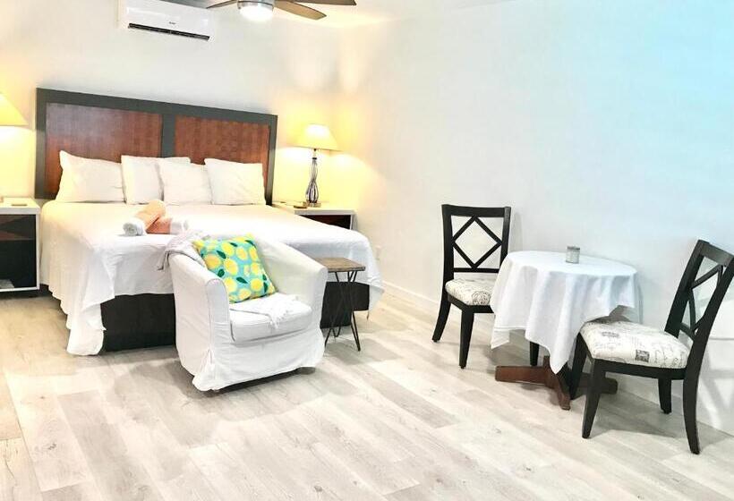 חדר דלוקס עם מיטת קינג, Organic Beach Retreat