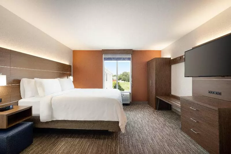 キングサイズベッドのスイートルーム, Holiday Inn Express Hotel & Suites Auburn University Area, An Ihg