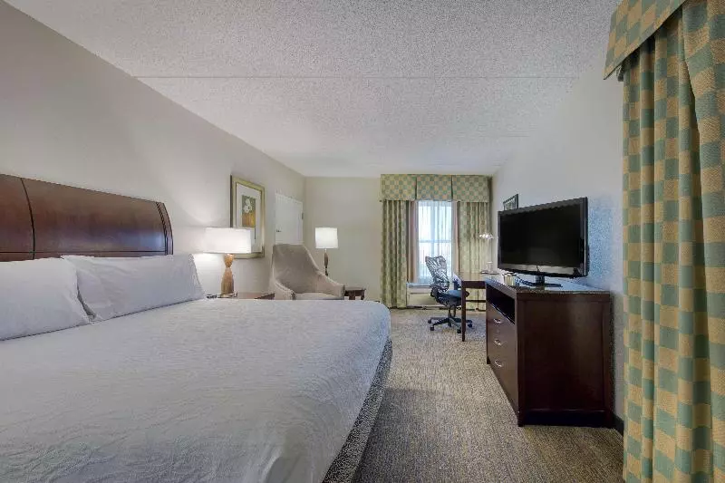 キングサイズベッドのスタンダードルーム, Hilton Garden Inn Durham Southpoint