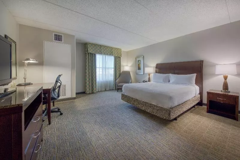 キングサイズベッドのスタンダードルーム, Hilton Garden Inn Durham Southpoint