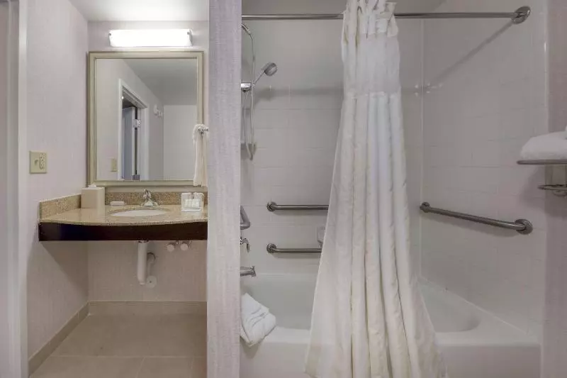 キングサイズベッドのスタンダードルーム, Hilton Garden Inn Durham Southpoint