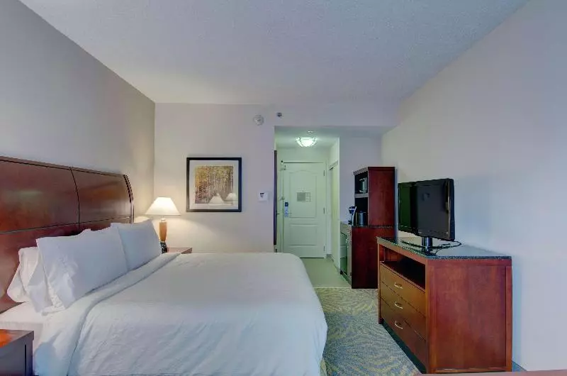 キングサイズベッドのスタンダードルーム, Hilton Garden Inn Norwalk