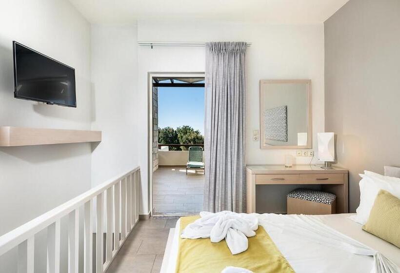 Апартаменты 1 Спальня Вид на Море, Kavos Hotel & Suites