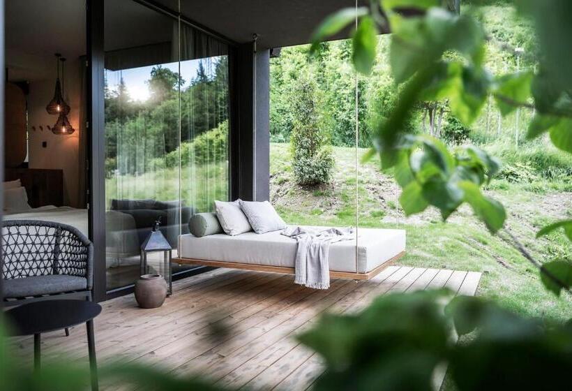 Suíte Deluxe, Apfelhotel Torgglerhof