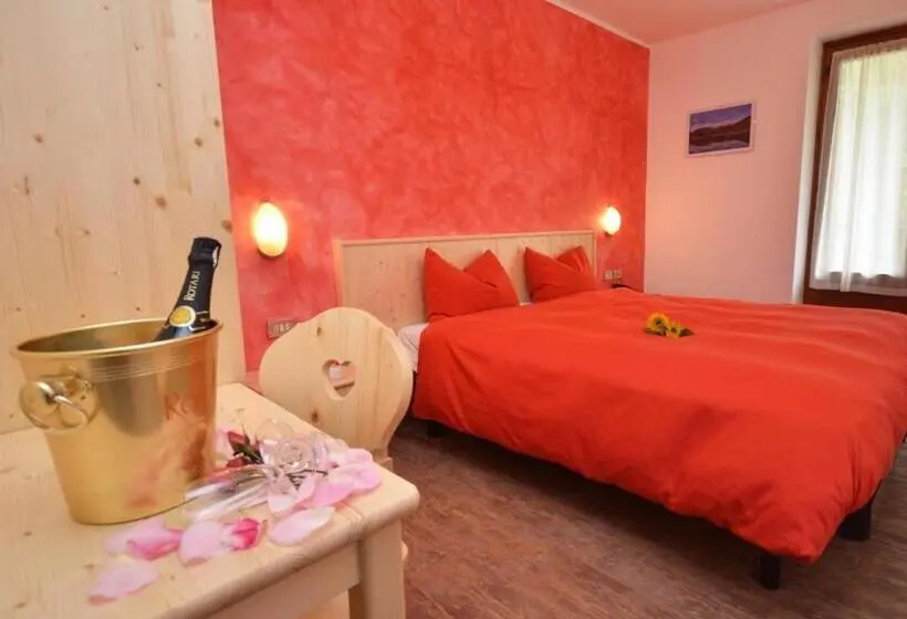 スタンダード４人部屋, Albergo Sporting