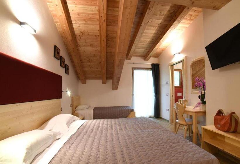 스탠다드 트리플 룸, Albergo Sporting