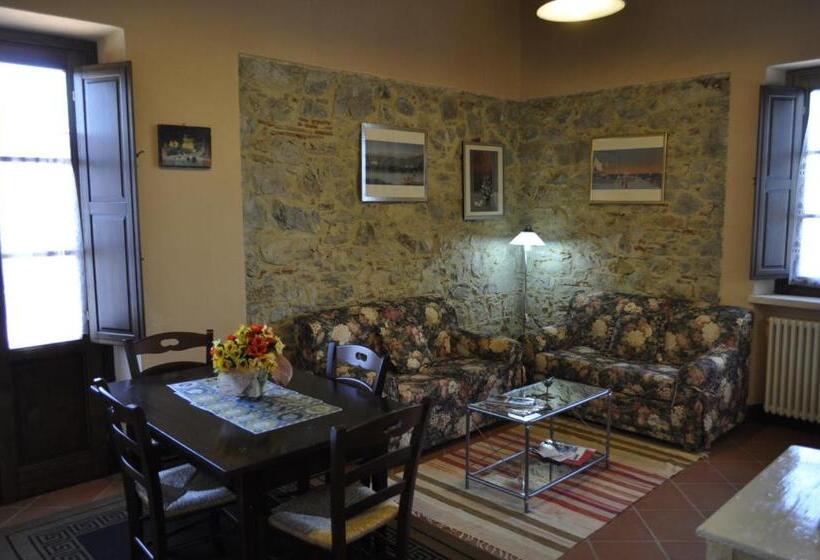 آپارتمان 1 خوابه با بالکن, Tenuta Poggetti E Santa Laura