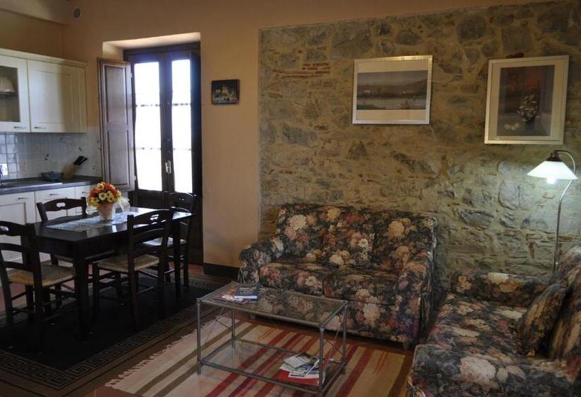 آپارتمان 1 خوابه با بالکن, Tenuta Poggetti E Santa Laura