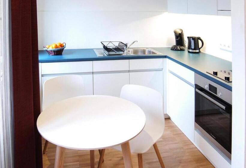 带1个卧室的舒适公寓, Seeger Living Premium Downtown