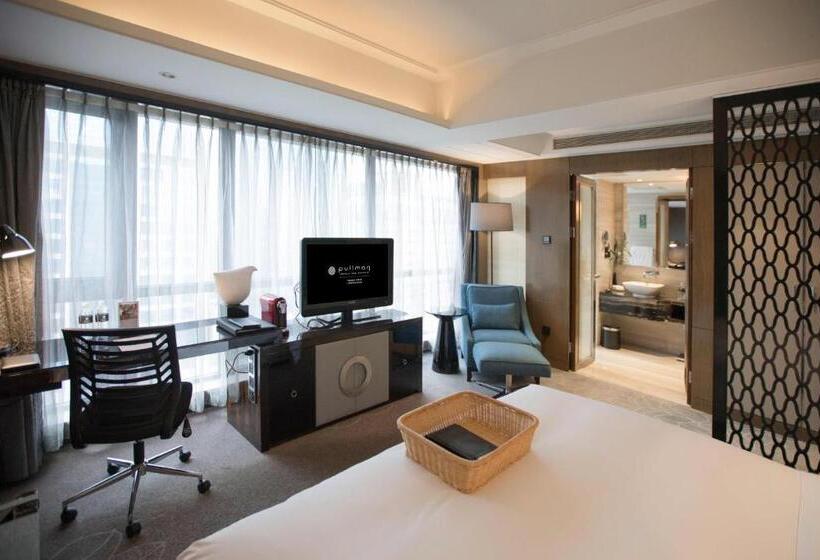 Quarto Executivo Cama King, Pullman Shanghai Jing An