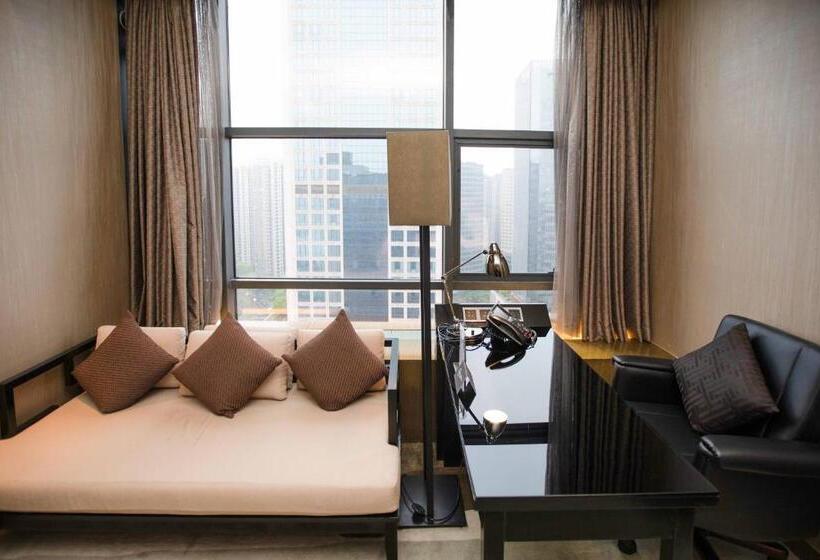 Suíte Executiva Cama king, Pullman Shanghai Jing An