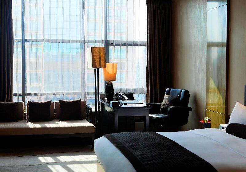 Quarto Deluxe Cama King, Pullman Shanghai Jing An
