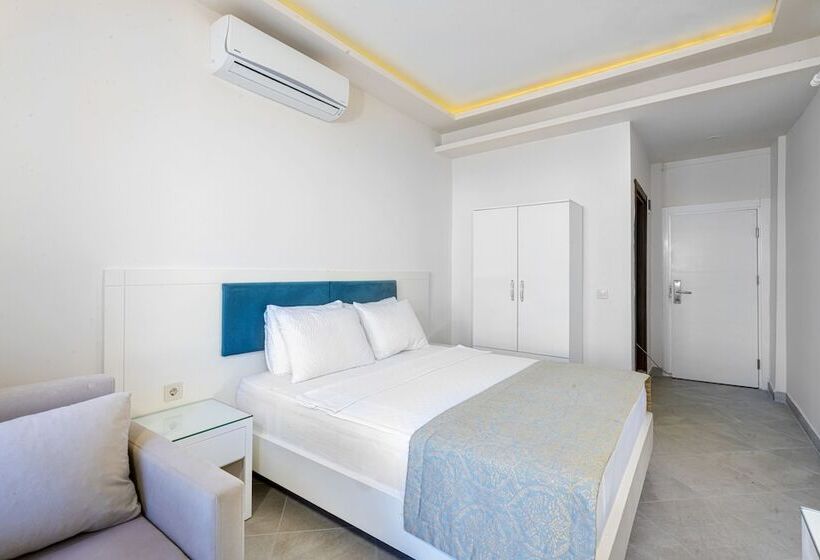 带海景的标准房, Mavi Deniz Otel   All Inclusive