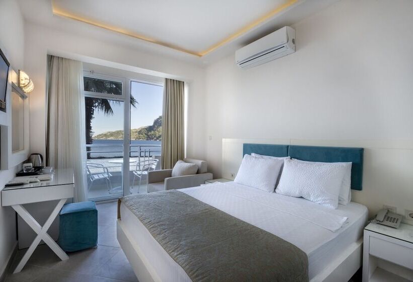 带海景的标准房, Mavi Deniz Otel   All Inclusive