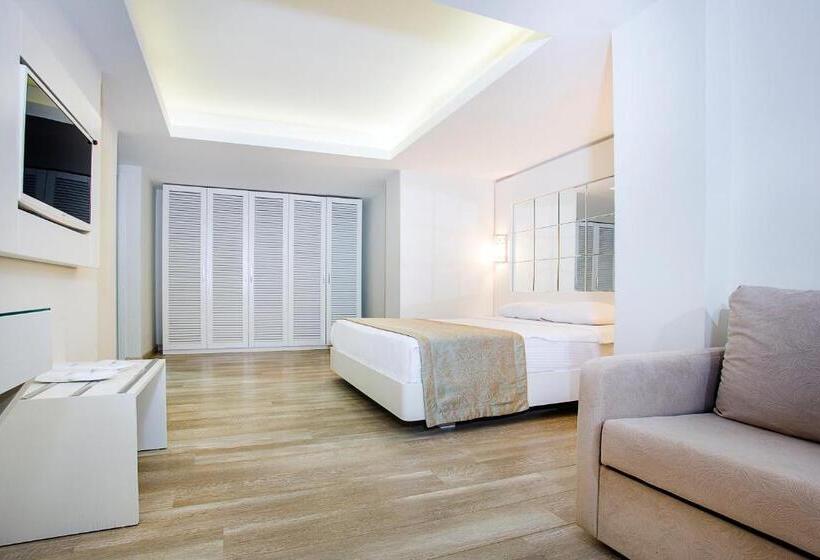 园景标准四人间, Mavi Deniz Otel   All Inclusive