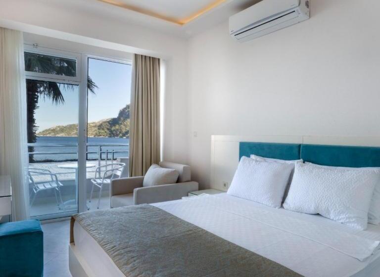 اتاق استاندارد با چشم‌انداز دریا, Mavi Deniz Otel   All Inclusive