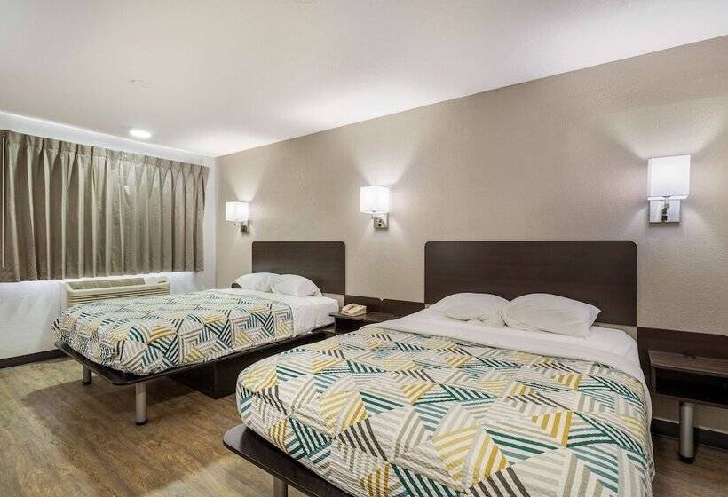 Номер Стандарт 2 Двуспальные Кровати, Motel 6sandston, Va  Richmond, Va