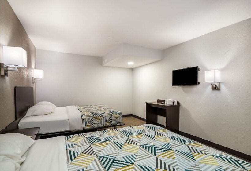 חדר סטנדרט שתי מיטות זוגיות, Motel 6sandston, Va Richmond, Va