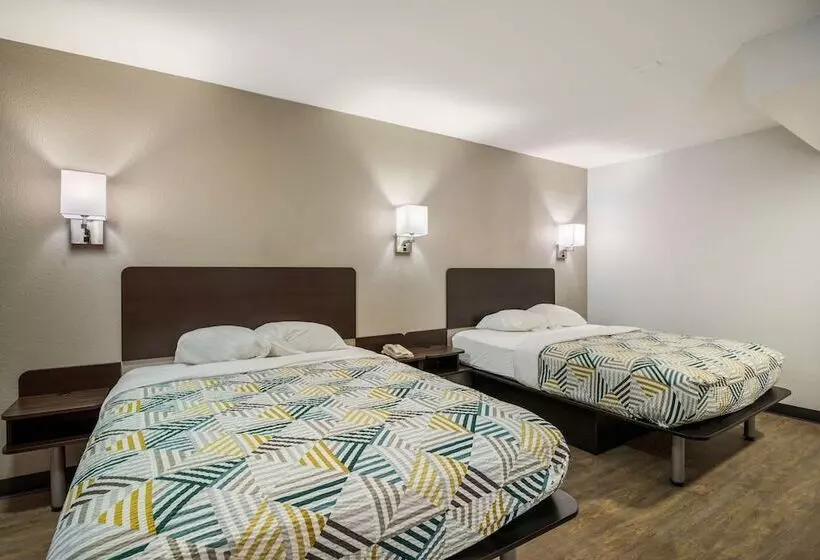 اتاق استاندارد با 2 تخت دوبل, Motel 6sandston, Va  Richmond, Va
