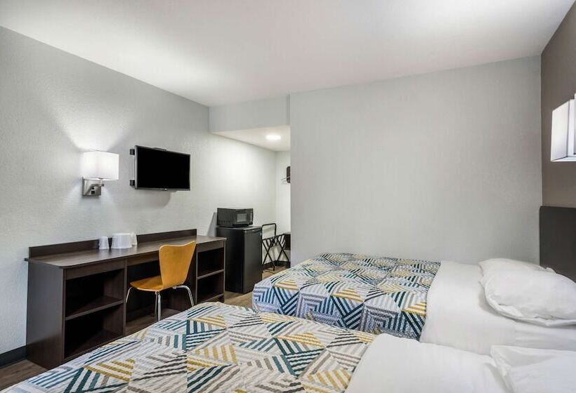Номер Стандарт 2 Двуспальные Кровати, Motel 6sandston, Va  Richmond, Va