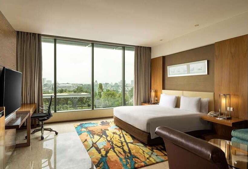 스탠다드 룸 킹사이즈 침대, Hilton Bandung