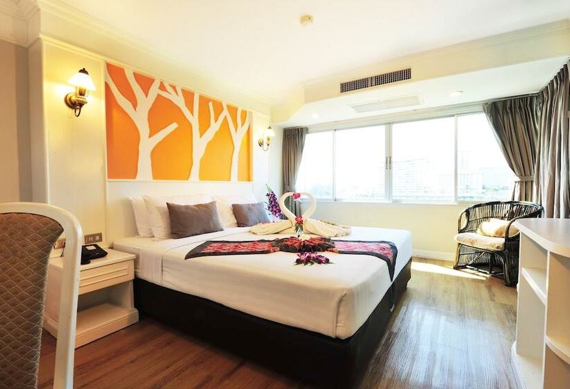 סוויטה משפחתית 2 חדרי שינה, Jomtien Garden  & Resort