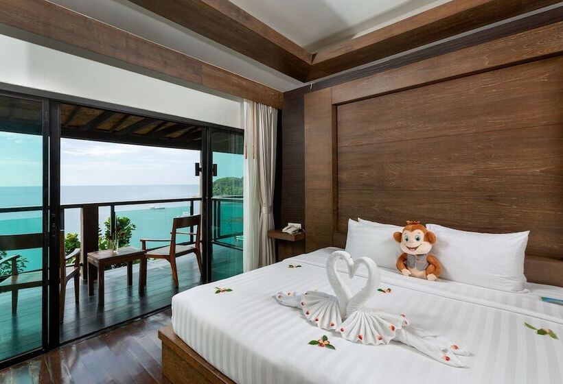 디럭스 룸 바다 전망, Secret Cliff Resort & Restaurant   Sha Plus