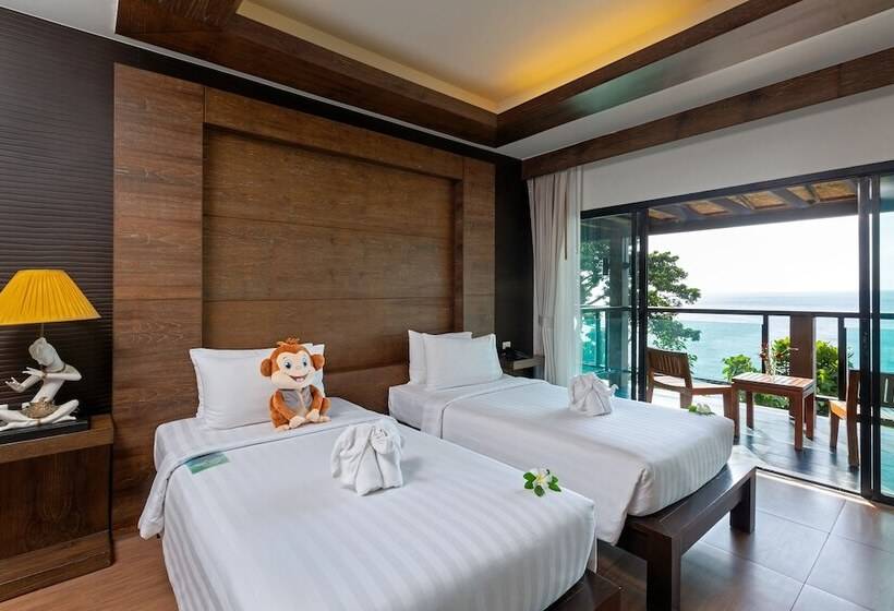 디럭스 룸 바다 전망, Secret Cliff Resort & Restaurant   Sha Plus