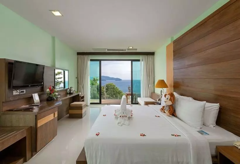 Deluxe Room Sea View, Secret Cliff Resort & Restaurant Sha Plus