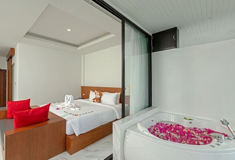 주니어 스위트 바다 전망, Secret Cliff Resort & Restaurant   Sha Plus