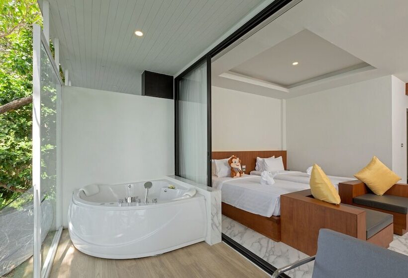 주니어 스위트 바다 전망, Secret Cliff Resort & Restaurant   Sha Plus