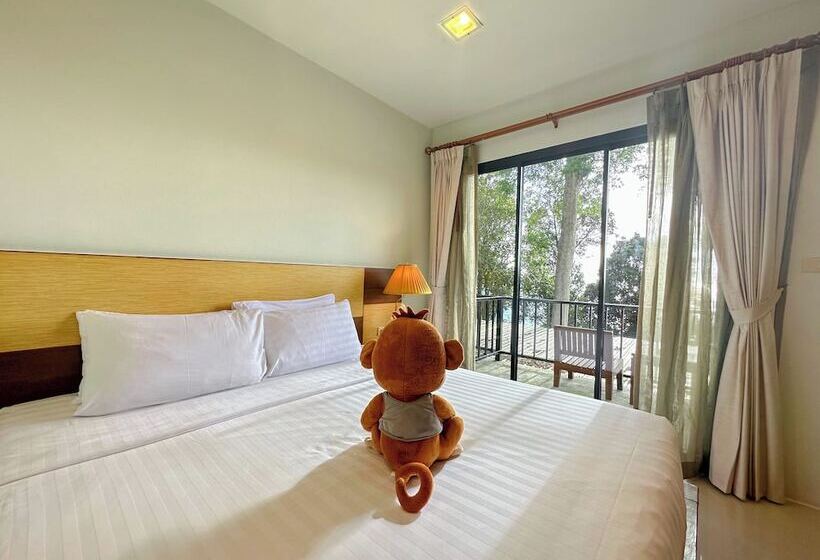 디럭스 룸 바다 전망, Secret Cliff Resort & Restaurant   Sha Plus