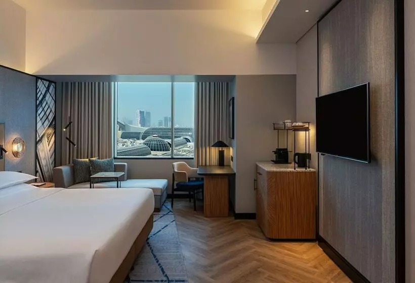 اتاق لوکس با چشم‌انداز شهر, Sheraton Mall Of The Emirates Hotel, Dubai