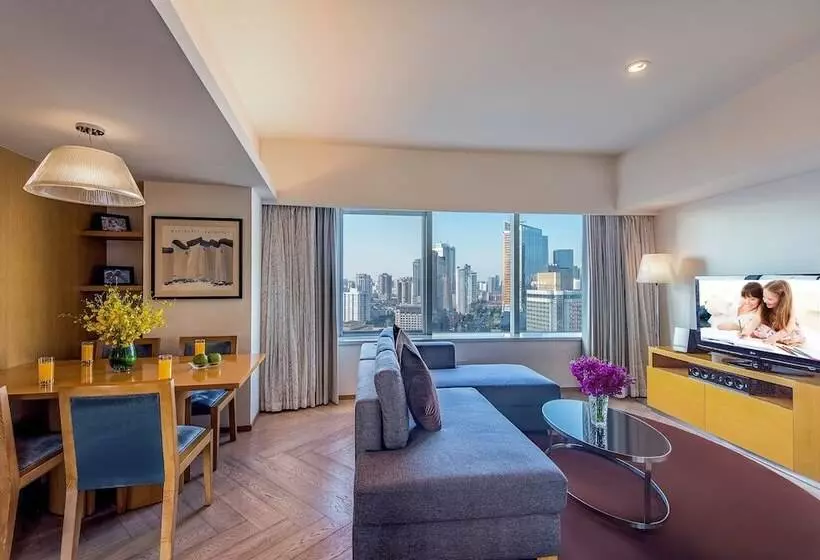 １ベッドルームのデラックスアパートメント, Somerset Riverview Chengdu