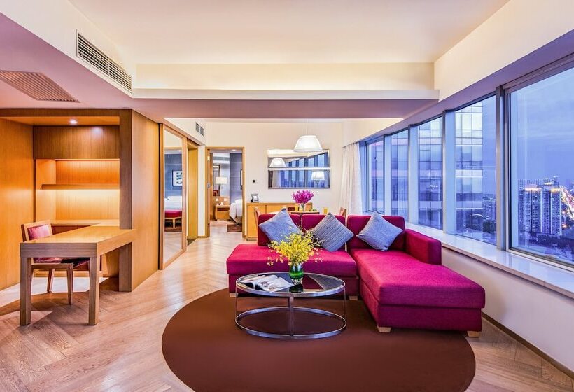 带1个卧室的高级公寓, Somerset Riverview Chengdu