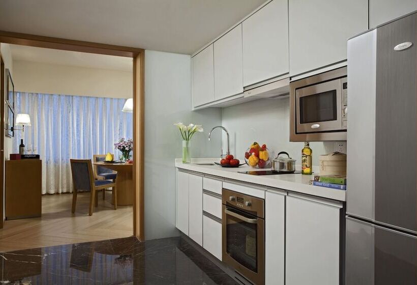 带1个卧室的高级公寓, Somerset Riverview Chengdu