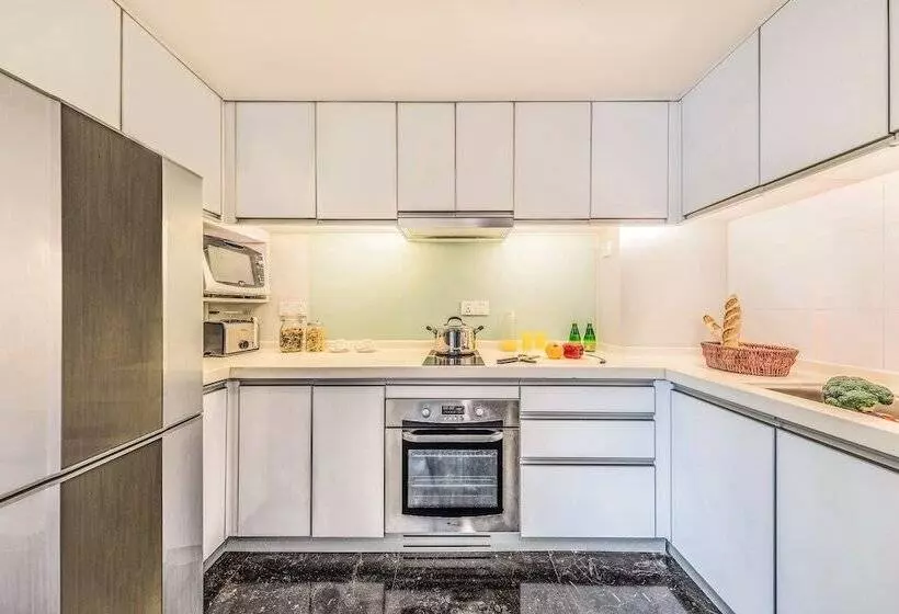 ２ベッドルームのエクゼクティブアパートメント, Somerset Riverview Chengdu