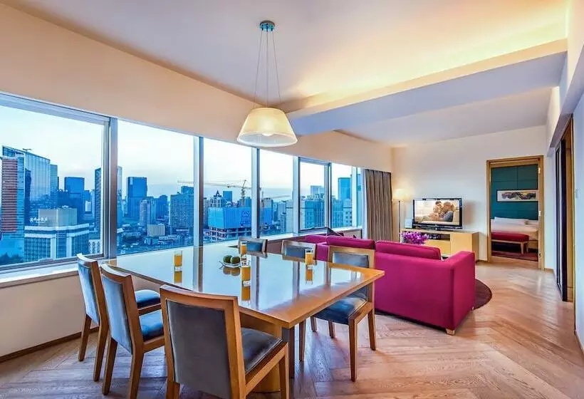 ２ベッドルームのエクゼクティブアパートメント, Somerset Riverview Chengdu