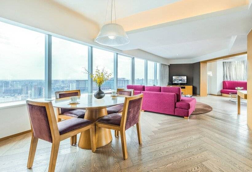 两卧行政公寓, Somerset Riverview Chengdu