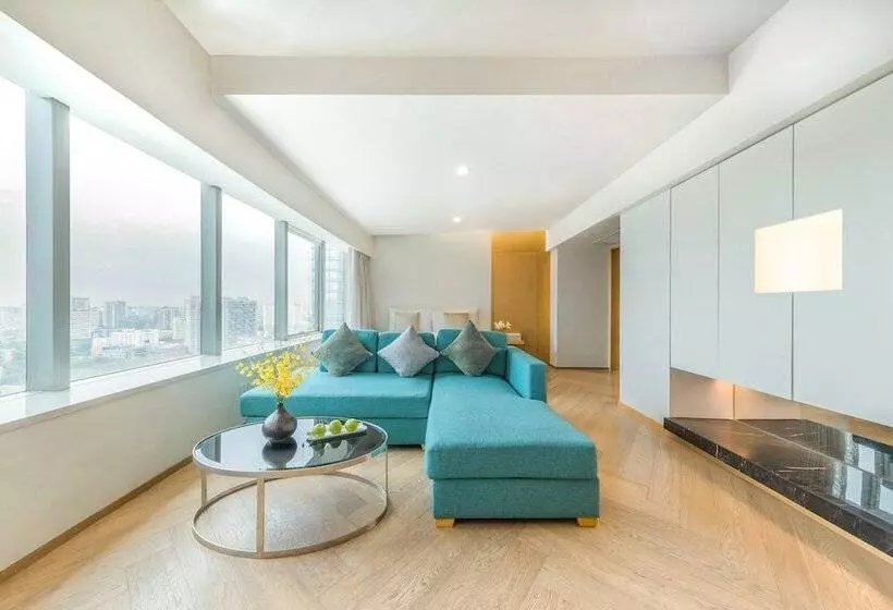 一ベッドルームエクゼクティブアパートメント, Somerset Riverview Chengdu