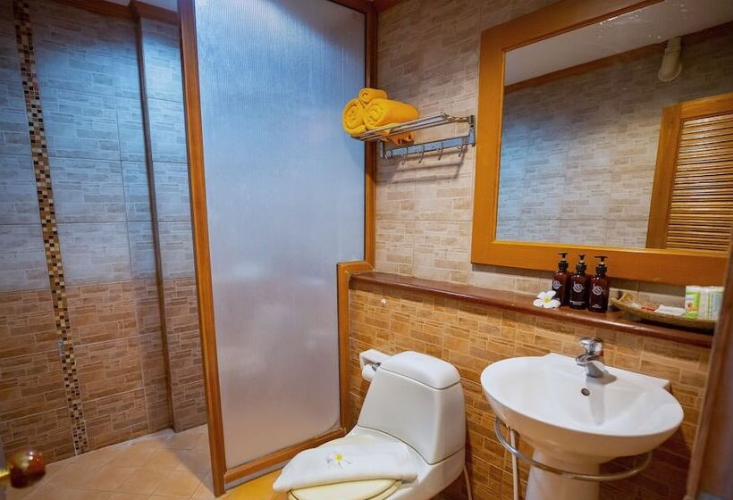 اتاق لوکس با چشمانداز دریا, Ko Tao Resort Paradise Zone