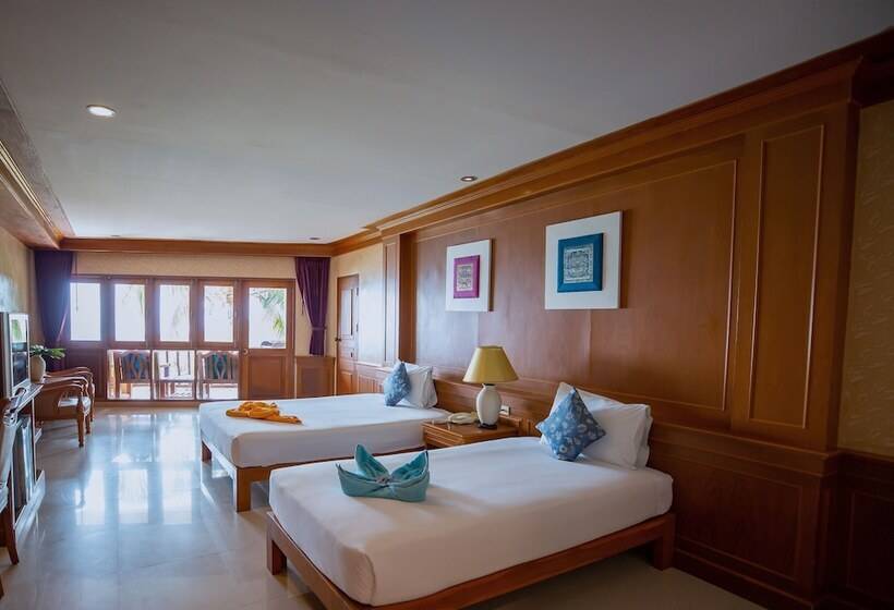 اتاق لوکس با چشمانداز دریا, Ko Tao Resort Paradise Zone