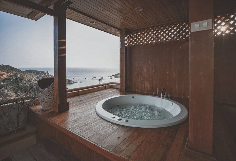 اتاق خانوادگی با چشمانداز دریا, Ko Tao Resort Paradise Zone