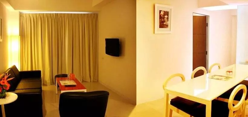 ２ベッドルーム家族用アパートメント, Harris Hotel & Residences Riverview Kuta, Bali