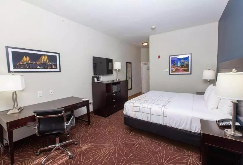 キングサイズベッドのスタンダードルーム, La Quinta By Wyndham Houston East At Normandy