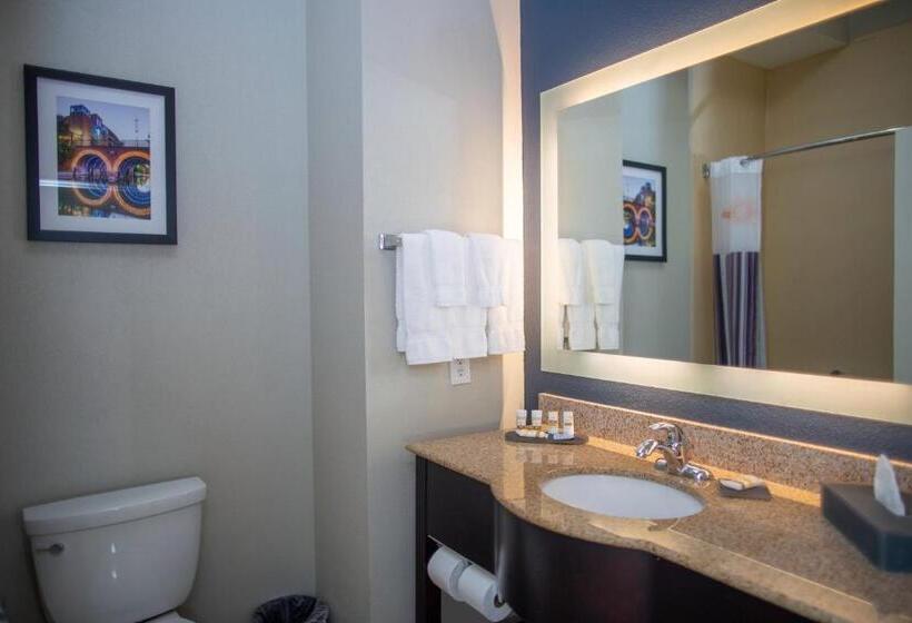 חדר סטנדרט עם מיטת קינג, La Quinta By Wyndham Houston East At Normandy