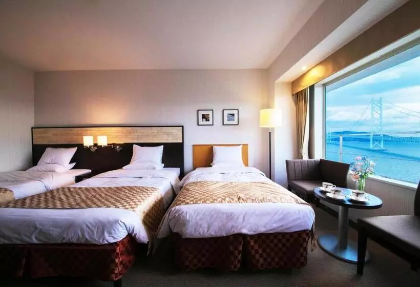 Triple Room Sea View, Seaside Hotel Maiko Villa Kobe