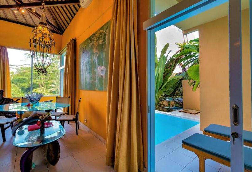 别墅: 1间卧室带游泳池, Tanah Merah Art Resort