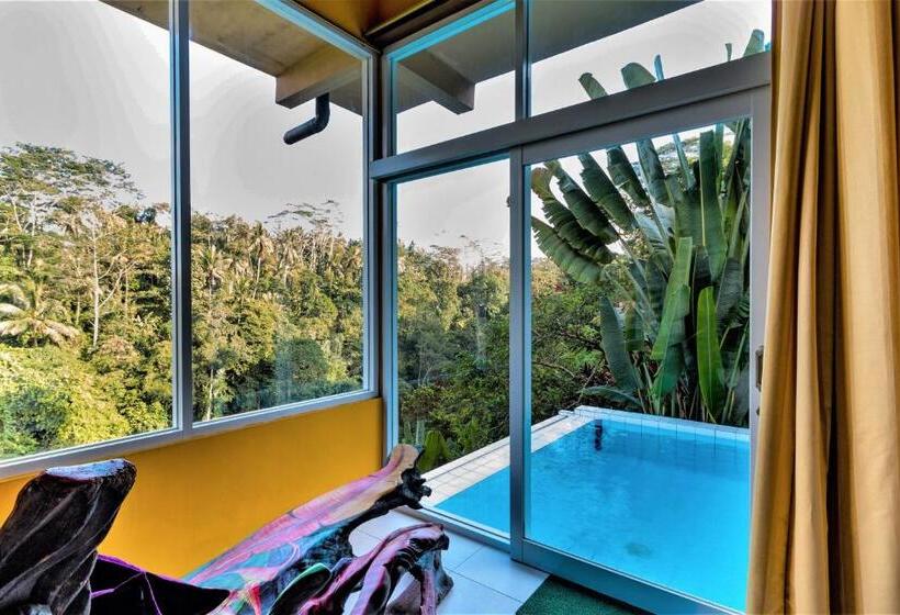 别墅: 1间卧室带游泳池, Tanah Merah Art Resort