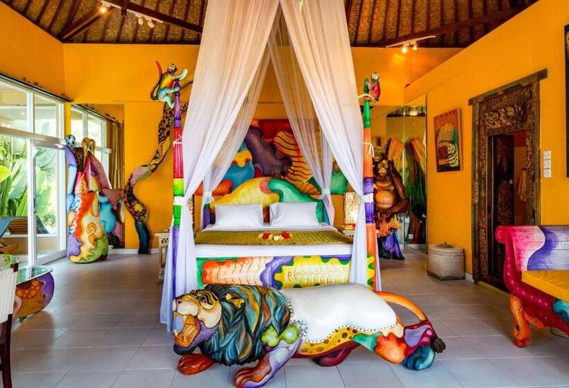 别墅: 1间卧室带游泳池, Tanah Merah Art Resort